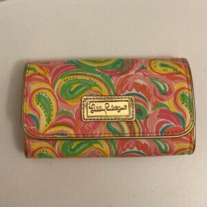 Lilly Pulitzer It's A Keeper Phone Wristlet Multi All Nighter New
